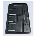 Small SIM Card Holder Case with 3 sim card adapters & Iphone Pin
